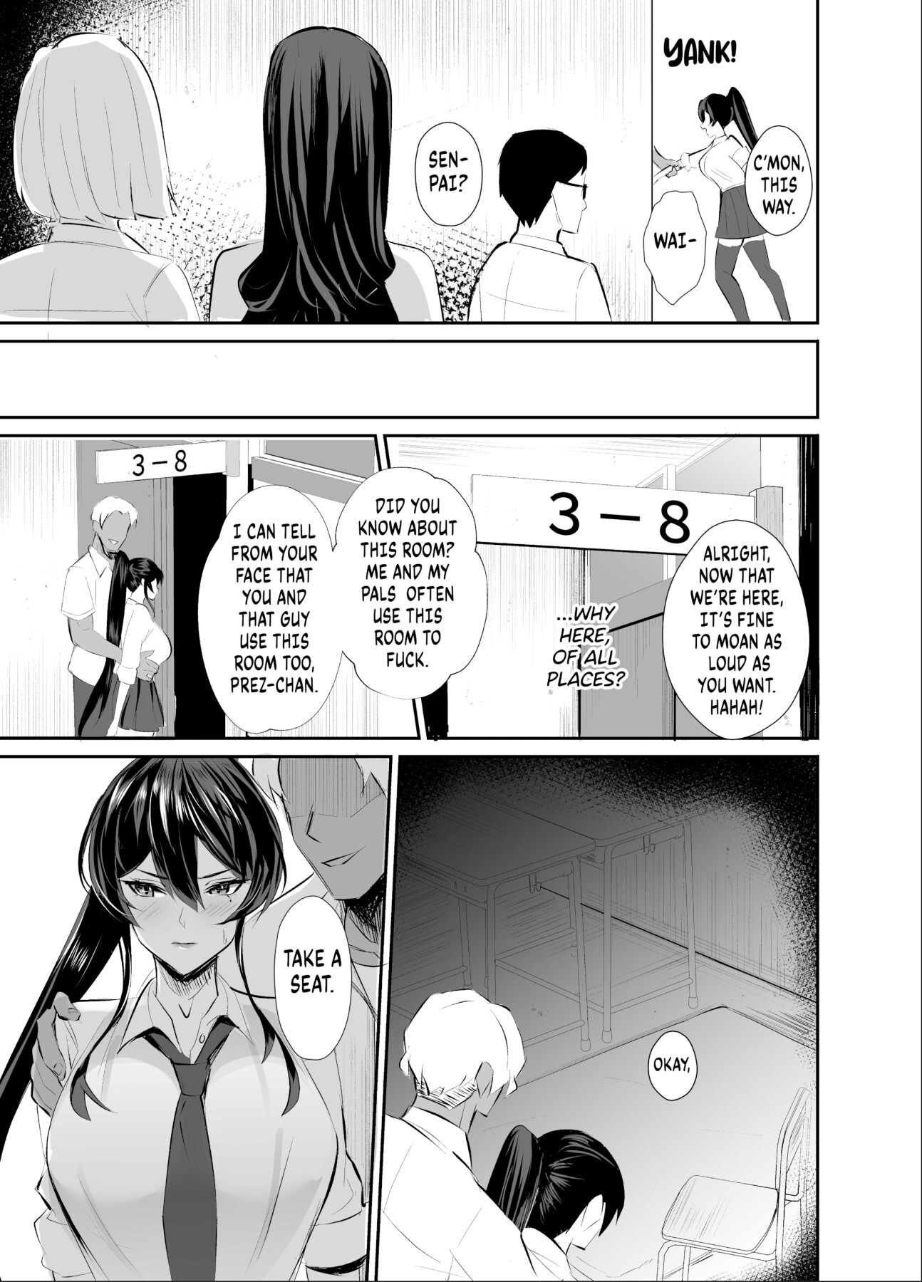 Hentai Manga Comic-Submission ~the President of the Public Morals Committee is Blackmailed and Forced to Cheat...~-Read-14